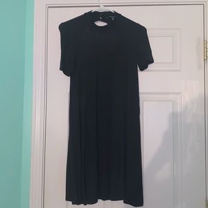 American Eagle High Neck Swing Dress